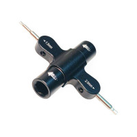 Викрутка-шестигранник 1.5 мм / 2.0 мм зі змінними головками M3/M5 для пропелерів FPV Викрутка-шестигранник 1.5 мм / 2.0 мм зі змінними головками M3/M5 для пропелерів FPV