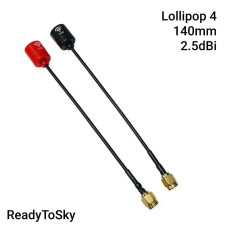 Антена ReadyToSky Lollipop 4 RHCP 5.8 GHz 2.5 dBi 140мм SMA/RP-SMA