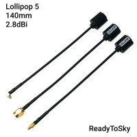 Антена ReadyToSky Lollipop 5 (140 мм, RHCP, 2.8 dBi)