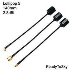 Антена ReadyToSky Lollipop 5 (140 мм, RHCP, 2.8 dBi)