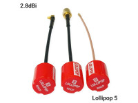 Антена ReadyToSky Lollipop 5 RHCP 5.8 GHz 2.8 dBi (SMA / MMCX / UFL)