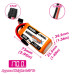 Акумулятор CNHL MiniStar 1300mAh 14.8V 4S 120C Lipo XT60