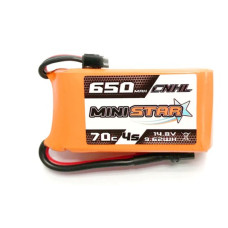 Акумулятор CNHL MiniStar 650mAh 14.8V 4S 70C Lipo XT30U