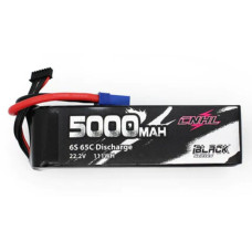 CNHL Black Series 5000mAh 22.2V 6S 65C Lipo Battery with EC5 Plug