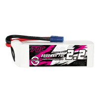 Акумулятор CNHL G+Plus 2200mAh 22.2V 6S 70C Lipo EC3