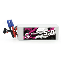 CNHL G+Plus 5000mAh 22.2V 6S 70C Lipo Battery with EC5 Plug