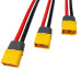 Роз'єм Amass XT60 Male / Female з кабелем 12AWG 10 см