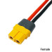 Роз'єм Amass XT60 Male / Female з кабелем 14AWG 10 см (з захисною накладкою)