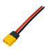 Роз'єм Amass XT60 Male / Female з кабелем 14AWG 10 см (з захисною накладкою)