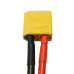 Роз'єм XT90 Male з кабелем 12AWG 15 см (силіконовий провід)