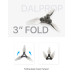 Складні пропелери DALPROP Fold F3 3046 (3") 4 пари CW/CCW трилопатеві, POPO, PC Складні пропелери DALPROP Fold F3 3046 (3") 4 пари CW/CCW трилопатеві, POPO, PC