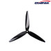 Пропелери Gemfan Flash 7X4X3 7040-3 (2CW + 2CCW) чорні, прозорі