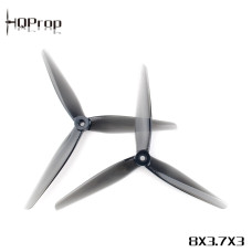 Пропелери HQProp 8X3.7X3 Grey (1CW+1CCW) 8037 три лопаті