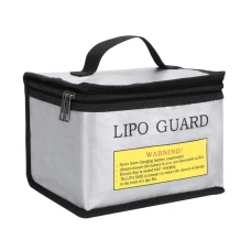 Сумка для LiPo акумуляторів 215x145x165 мм з ручкою
